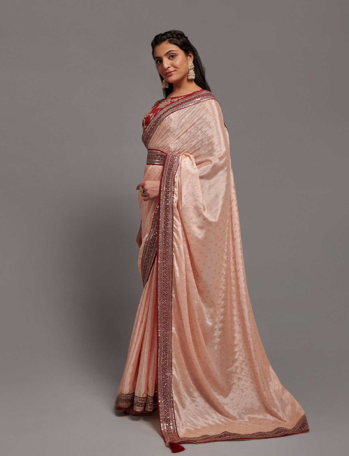 Aasma By Tc Chinon Foil Print Party Wear Sarees Catalog